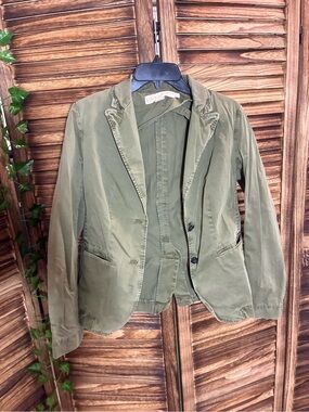 J. Crew Olive Green Lightweight Women’s Blazer Jacket